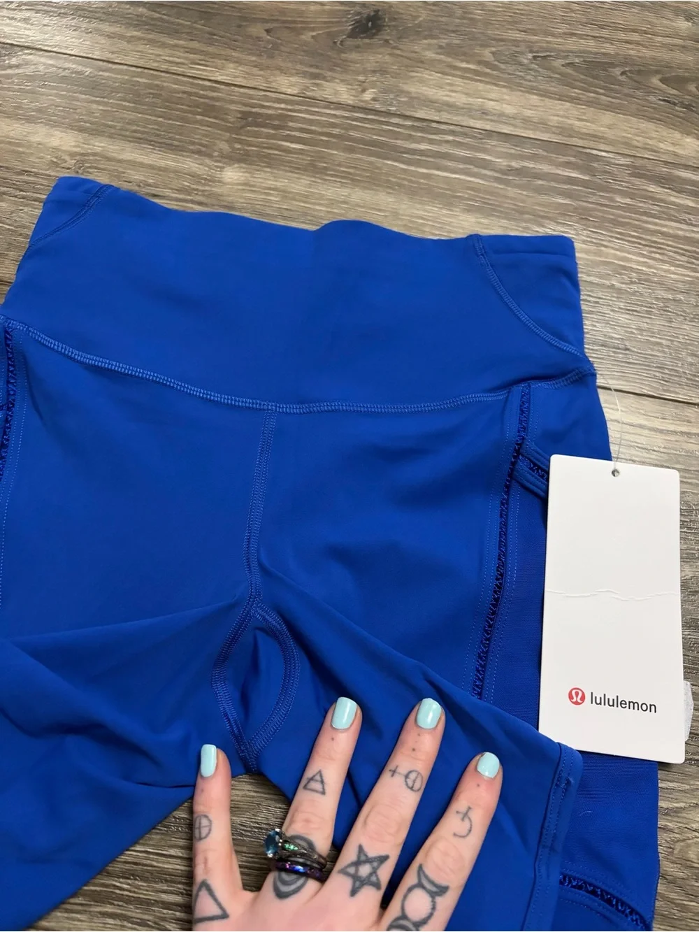 NWT Lululemon Fast & Free High-Rise Lace Trim Short 6